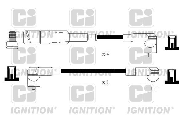 QUINTON HAZELL Sytytysjohtosarja XC1198